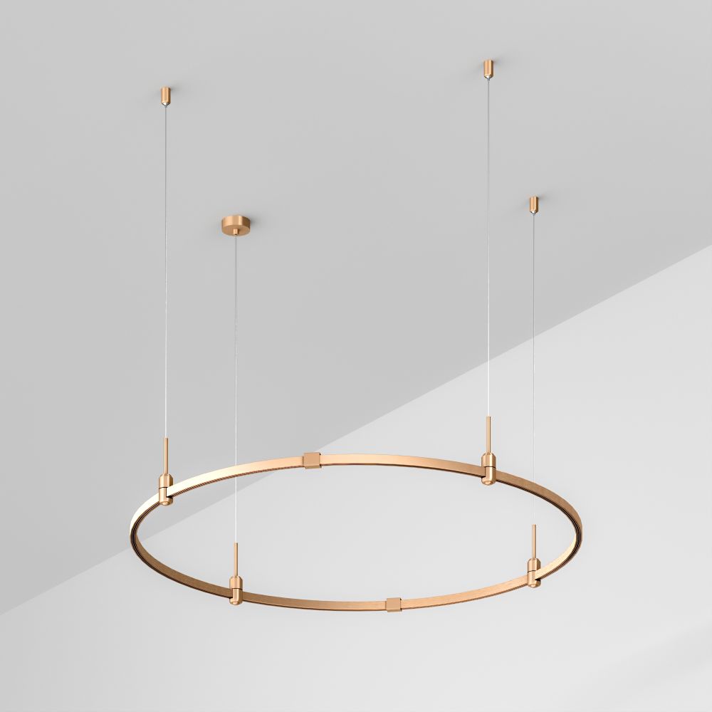 Основание ART-APRIORI-ROUND-HANG-R1200 (GD) (Arlight, IP20 Металл, 3 года)