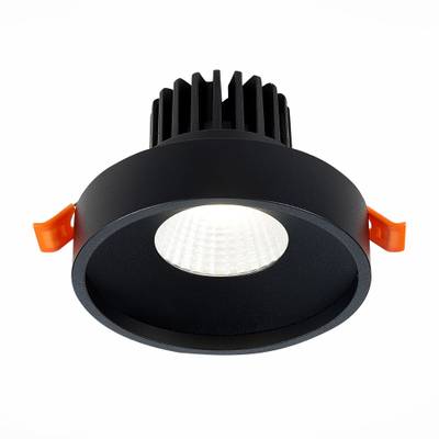 ST751.448.10 Св-к встр. Черный LED 1*10W 4000K 750Lm Ra&gt;90 38° IP20 D100xH75 170-240V