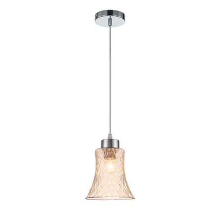 Подвесной светильник Escada 10193/1S E27*40W Chrome/Amber