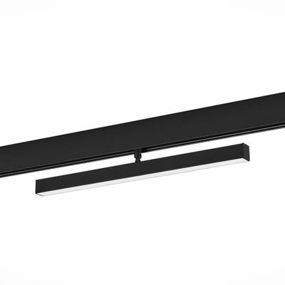 ST802.446.12 Магнитный трековый светильник Черный LED 1*12W 4000K 750Lm Ra&gt;90 120° IP20 L405xW22,5xH92 48VV