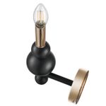 8106/1W MODERNI LN26 черный/золото, металл Бра E14 1*40W 220V NANA