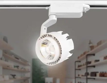 Трековый однофазный светодиодный светильник GL6103 WH белый LED 10W 4200K 24°