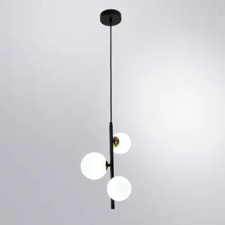 Подвесной светильник Arte Lamp GEMINI A2243SP-3BK, 3хG9