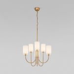 Умная подвесная люстра 60164/6 латунь