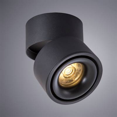 Спот Arte Lamp ARCTURUS A7715PL-1BK, LED