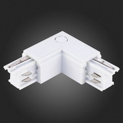 ST030.509.15L Угловой токоподвод левый для трехфазного шинопровода ST-Luce Белый