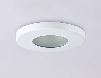 Светильник встраиваемый IP44 с высокой степенью пылевлагозащиты TN1180 WH белый IP44 GU5.3 D85*34
