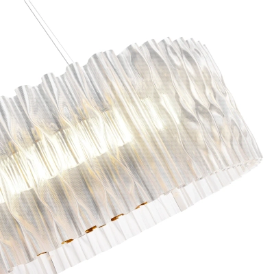 SL6012.203.01 Светильник подвесной ST-Luce Золотистый/Прозрачный LED 1*64W