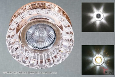 04255-9.0-001D MR16+LED3W TEA светильник точечный Reluce, GU5.3х1