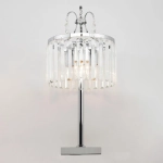 Citilux Инга CL335831 Настольная лампа хрустальная Хром