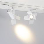 Шторки кашетирующие LGD-ARTIFACT-BARNDOOR-R65 (WH) (Arlight, Металл)