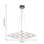 Подвесная люстра  Thinner 4305-8P. ТМ Favourite