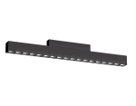 Светильник трековый светодиодный Magnetic standard 48V 20mm GL4505 BK черный IP20 18W 3CCT 3000-6000K SMART 24° 328*22*25