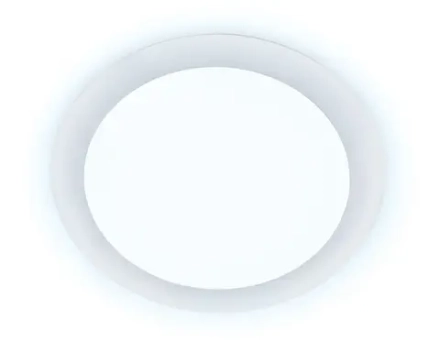 Ультратонкий светильник DLR 12W 6400K 185-250V (120W) (D165mm/A150mm)