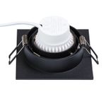 Точечный встраиваемый светильник Arte Lamp TARF A2178PL-1BK, 1хGU10