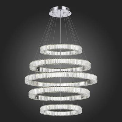 SL1622.103.05 Люстра подвесная ST-Luce Хром/Прозрачный LED 1*255W 4000K