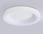 Потолочный светодиодный светильник FZ1401 WH белый IP20 48W 3000K-6500K D500*50 (ПДУ ИК)