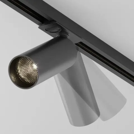 Трековый светильник Фокус / Focus LED Unity 3000K 12Вт 50°, TR021-1-12B3K-W-B. TM Maytoni