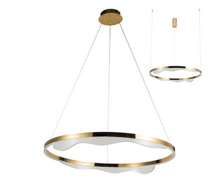 08263-80,36 Подвес Кастела латунь d80 h150 Led 40W (3000K) 2 типа крепления