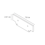 Заглушка для профиля Arte Lamp TRACK ACCESSORIES A631105E