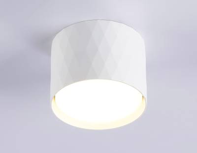 Накладной точечный светильник GX53 TN5358 WH белый GX53 D82*60