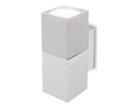 Настенный светильник FW245/2 WH/CH белый/хром GU10*2 max 12W 155*61*80