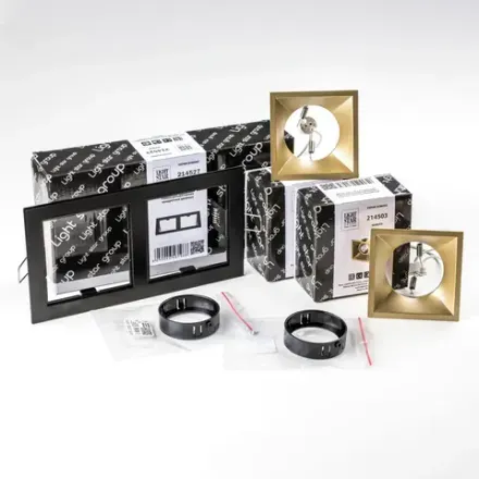 D5270303BMOD Светильник DOMINO QUADRO под LED модуль/лампу МR16 (214527+214503+214503+214007+214007)