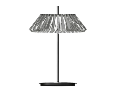 07721-T,19(16) Настольная лампа Ивина черный/серый d35 h50 Led 6W (4000K)