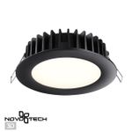 358951 SPOT NT22 444 черный Встраиваемый светодиодный светильник с переключателем цветовой температуры IP20 LED 3000К\4000К\6000К 15W 220V LANTE