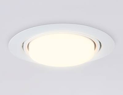 Светильник встраиваемый G10122 WH белый GX53 max 12W D120*48