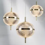 738023 Люстра ACRILE 7W LED 793LM 120G ЗОЛОТО 3000K Lightstar