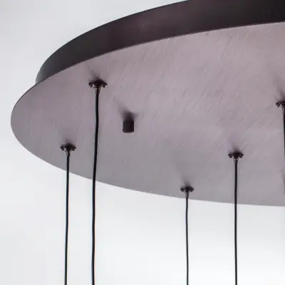 796329 Люстра CARAMELLO LED 12х6W 1400LM КОФЕЙНЫЙ/МУЛЬТИКОЛОР 3000K Lightstar