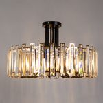 Потолочная люстра Arte Lamp AMBER A1028PL-8BK, 8хE14