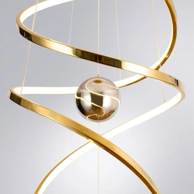 Подвесная люстра Arte Lamp EUPHORIA A2964SP-82PB, 1хLED