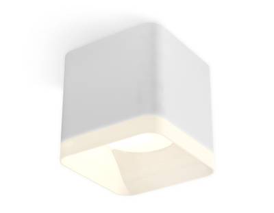 Комплект накладного светильника с акрилом XS7805040 SWH/FR белый песок/белый матовый MR16 GU5.3 (C7805, N7755)