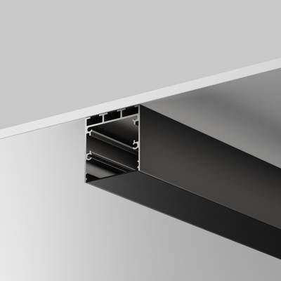 Рассеиватель для профиля 35×35 (Чёрный, 2 м), ALM-35-B-DF-2M 642040. TM Maytoni