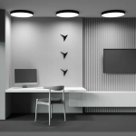 Потолочный светильник Зон / Zon 90 Вт 3000 К 120°, C032CL-90W3K-RD-B. TM Maytoni