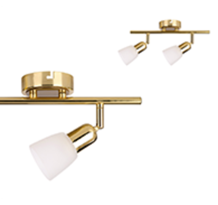 Спот Escada 5039/2PA E14*40W Gold/White