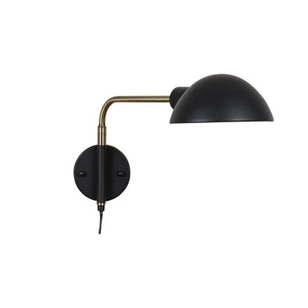Бра Arte Lamp ZETTA A7055AP-1BK, 1хE27