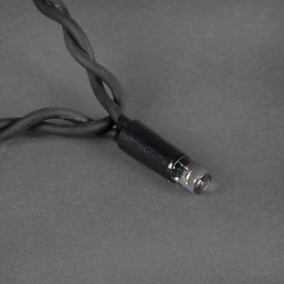 A-518 WW/WT FLASH гирлянда светодиодная "Бахрома", 5х0,9м, 240LED, провод черный, морозостойкий