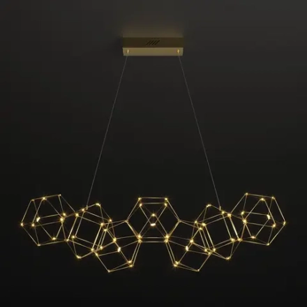 Подвесной светильник 90168/7 медь, LED