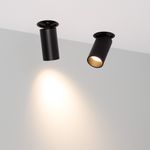 Светильник SP-NUANCE-TRIMLESS-PULL-R35-7W Warm3000 (BK, 36 deg, 230V) (Arlight, IP40 Металл, 5 лет)