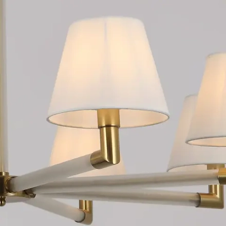 IL0501-8P-79 BRASS светильник потолочный ILLUMICO, E14х8