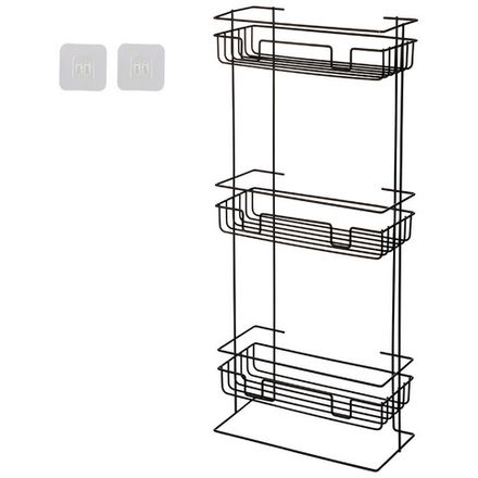 Полка напольная/настенная Scaffali 3-х ярусная,  прямая,  29,5*12,5*66 см (полимерное покрытие)