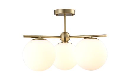 Люстра Crystal Lux FELIZ SP-PL3 BRONZE/WHITE 0611/303