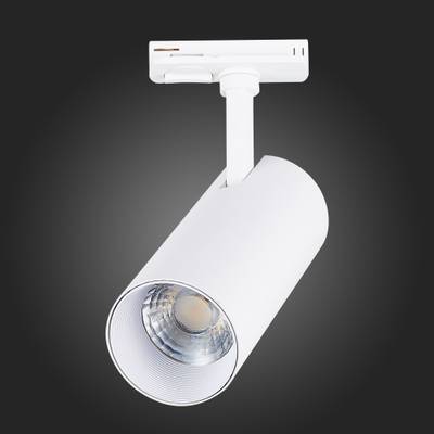 ST350.546.15.24 Св-к трек. Мат. белый LED 1*15W 4000K 1 350Lm Ra≥80 24° IP20 L158xW65xH193 100-240V