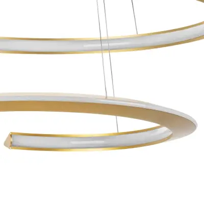 814223 Люстра VIRATA LED 58W 2900LM ЗОЛОТО 3000K Lightstar