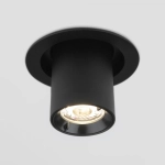 Встраиваемый точечный светодиодный светильник Pispa 10W 4200K черный матовый 9917 LED