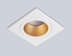 Светильник встраиваемый TN102827 WH/GD белый/золото GU5.3 92*92*50