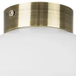 812111 Люстра GLOBO 1х40W E14 antique bronze/white Lightstar